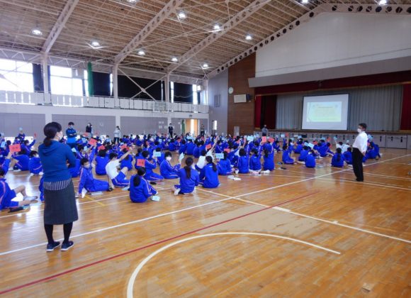 中学生を対象とした防災講座が開催されました。